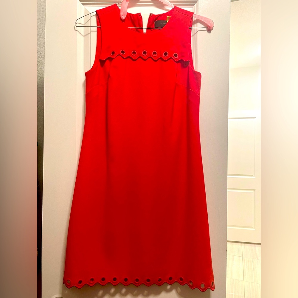 J. Crew Red Dress